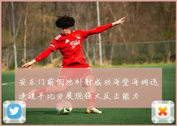 安东门前倒地补射成功海登海姆迅速追平比分展现强大反击能力